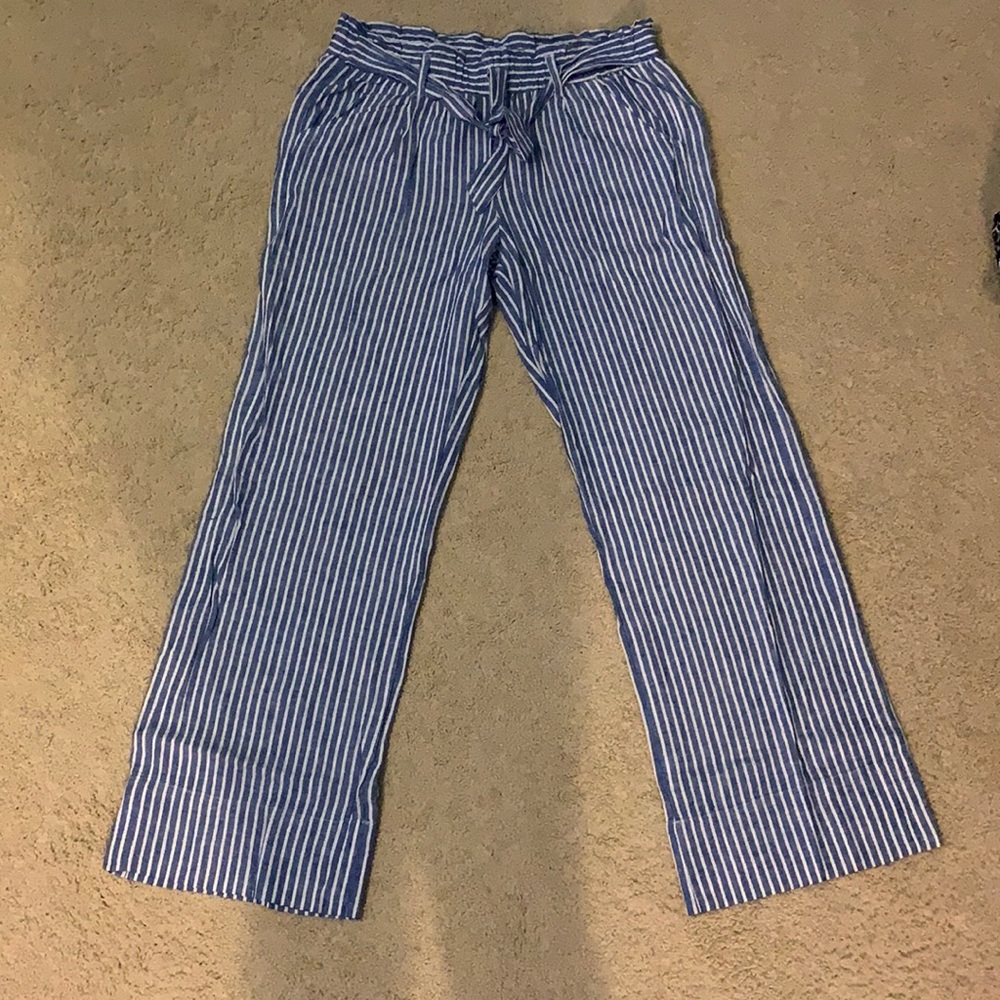 Rewind size L striped pants